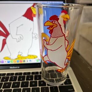Looney Tunes Foghorn Leghorn Glass Tumbler